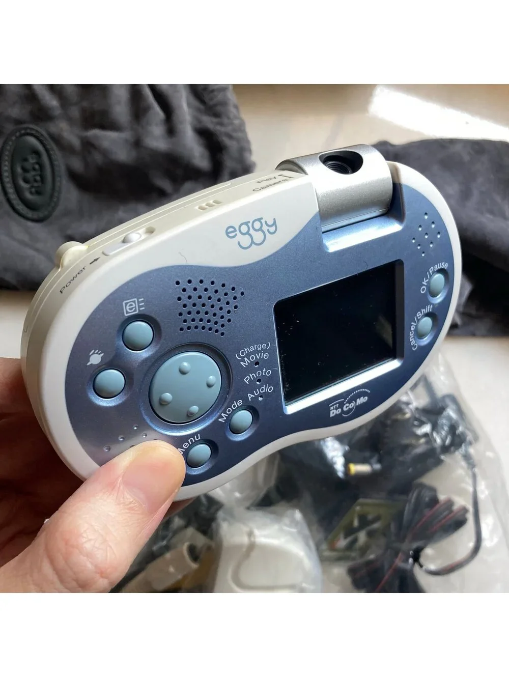 NTT Docomo Eggy Digital Camera Video Retro Y2K Toy Untested Lot